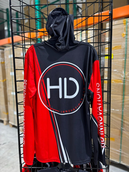 HD Performance Hooded Jersey Black