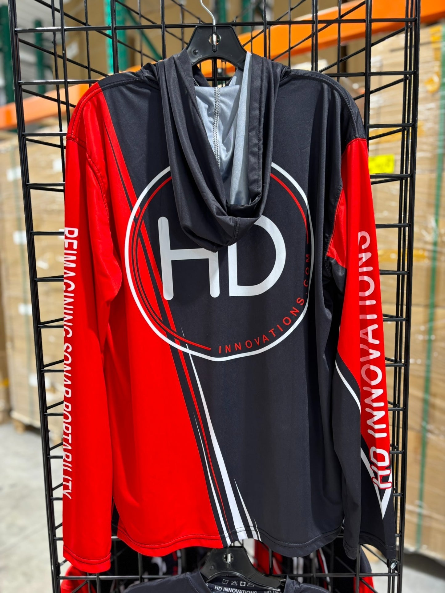 HD Performance Hooded Jersey Black