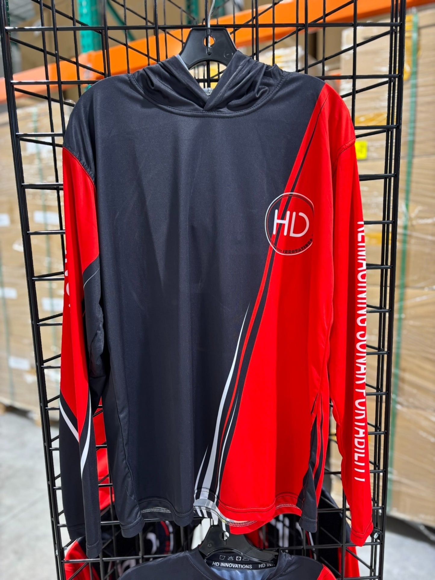 HD Performance Hooded Jersey Black